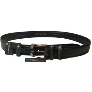 NWT - Dockers Leather Belt - Black size 36